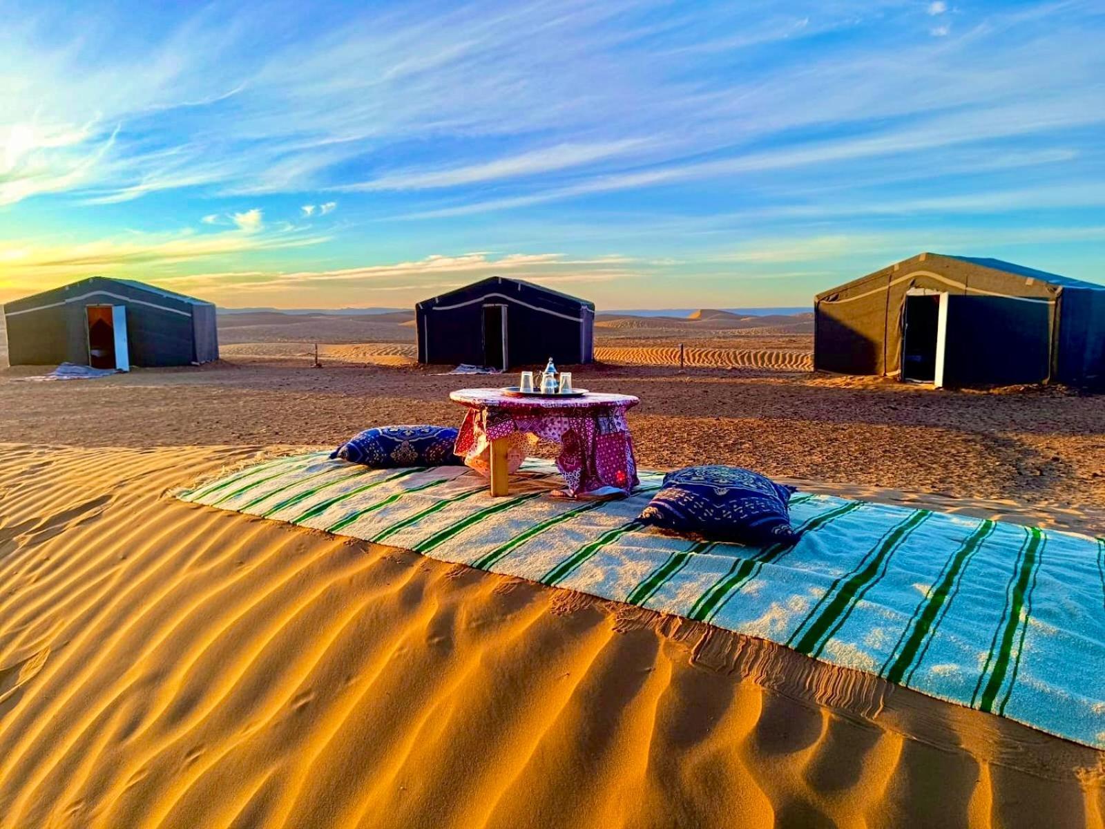Hotel Mhamid Sahara Camp - Mhamid El Ghizlane M'Hamid Zewnętrze zdjęcie