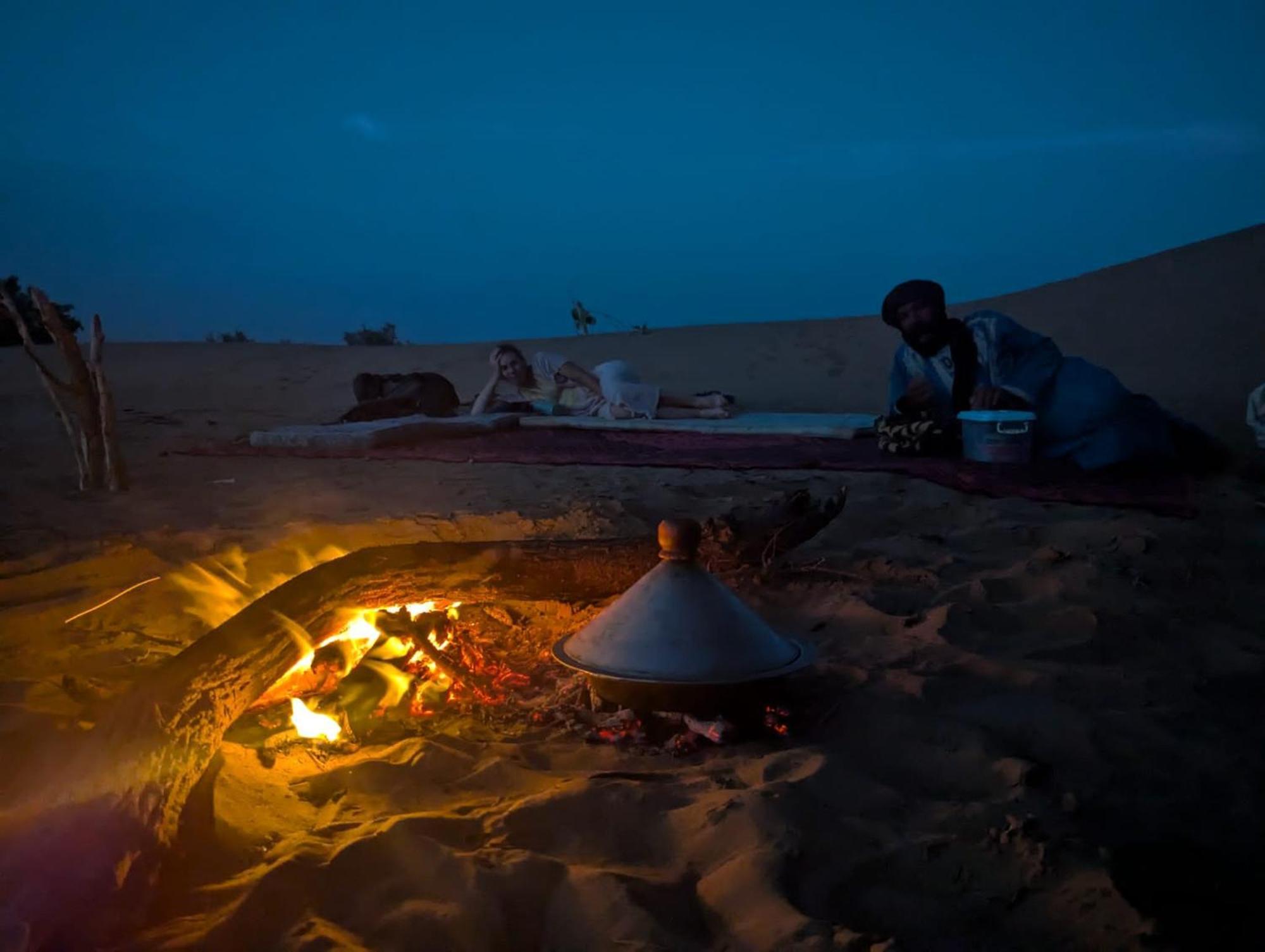 Hotel Mhamid Sahara Camp - Mhamid El Ghizlane M'Hamid Zewnętrze zdjęcie